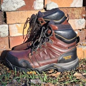 The Georgia Boot Men's Crazy Horse AMPlitude Waterproof Work Boots